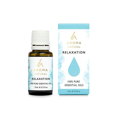 Aroma Natural Relaxation Essential Oil Blend 15ml For Sale Afterpay Available