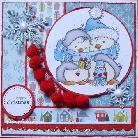 Handmade Card Using Warm Winter Wishes From Sugar Nellie