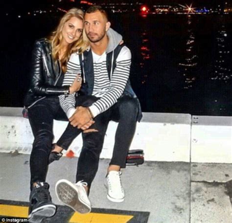 Laura Dundovic Cuddles Up To Boyfriend Quade Cooper Before Rugby World