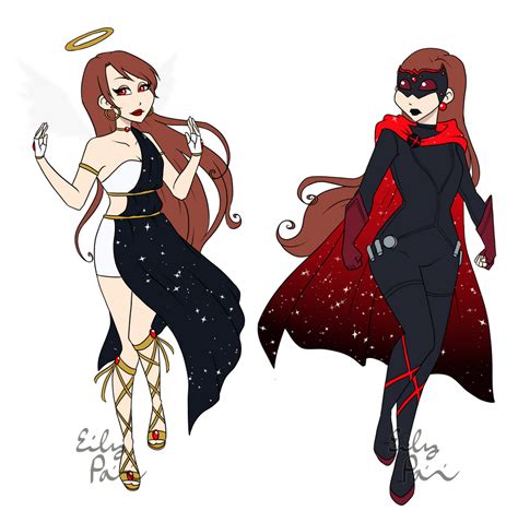 Serena Angelix And Herix Redesigns By Emilythesmelly On Deviantart