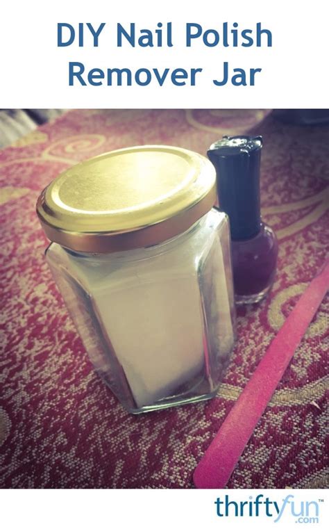 Backstreet boy aj mclean nail polish line. DIY Nail Polish Remover Jar | ThriftyFun