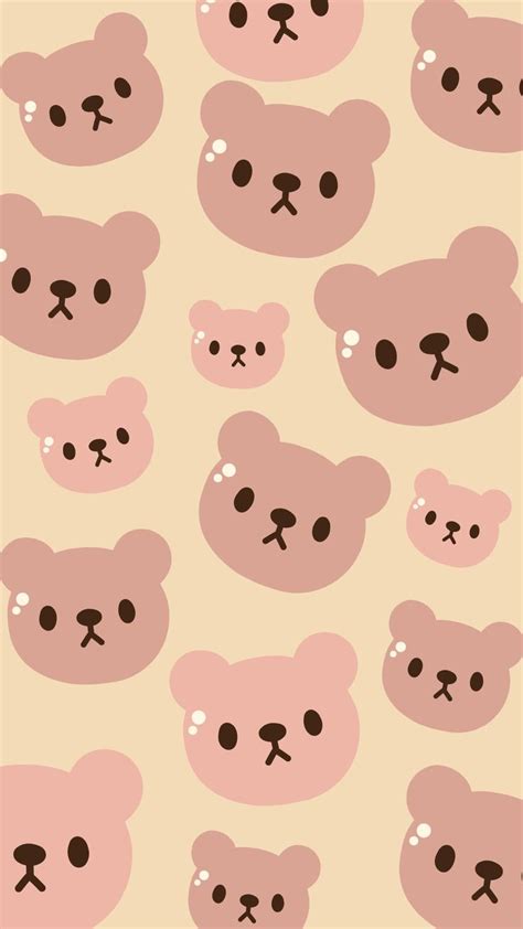 Lockscreen Teddy Bear Wallpaper Medis Gambar Pastel Seni