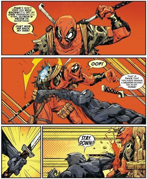 Bp Feats Fightsskill Panther Beats Deadpool Black Panther Vs