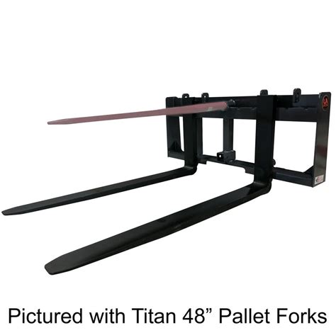 Ua Made In The Usa 36 Pallet Fork And Hay Bale Spear Trailer Hitch