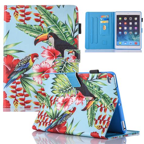 Ipad Air Case Allytech Cute Pattern Slim Fit Lightweight Protective