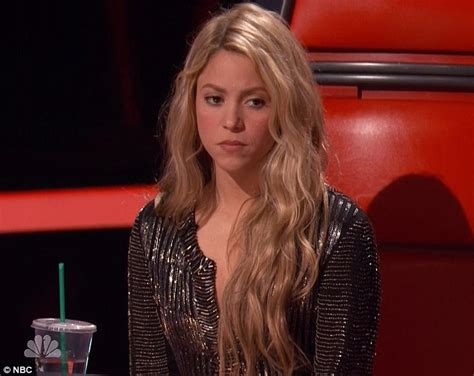 Shakiras Nerves Show As She Loses Another Contestant On The Voice