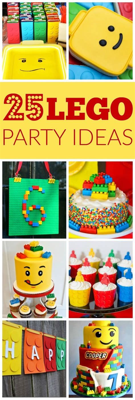 25 Lego Themed Party Ideas Pretty My Party Party Ideas Lego