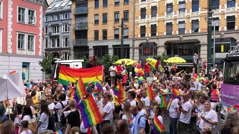 Gay Pride Parade In Oslo City Norway 🇳🇴 And It Was Fantastic And A Lot