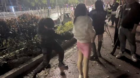 Have You Ever Seen A Live Spanking Night On The Streets Of China YouTube