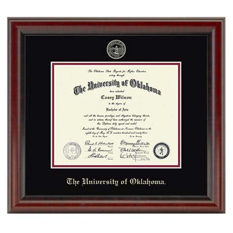 It sounds like a good idea, but i think it makes your diploma. Oklahoma Ph.D. Diploma Frame - Fidelitas | Graduation Gift