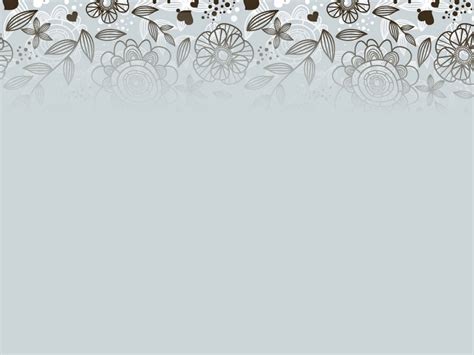 44 Grey Floral Wallpaper Wallpapersafari