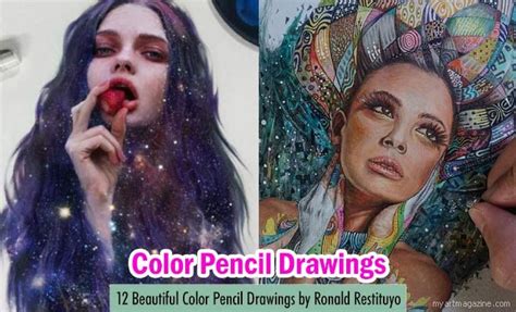 12 Beautiful Color Pencil Drawings By Ronald Restituyo Myartm