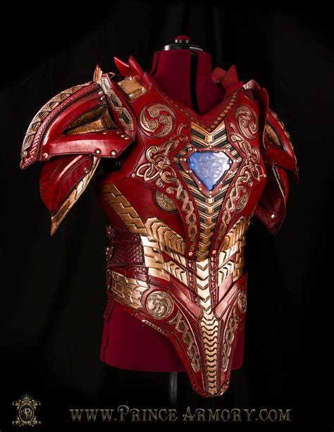 Asgardian Iron Man Armor By Prince Armory Post Leather Armor Iron