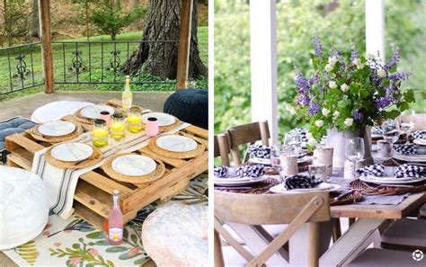 Lighten this summer's workload by building beautiful gardens in planters, steel tubs, decorative boxes, and more. 8 Charming outdoor party decoration ideas