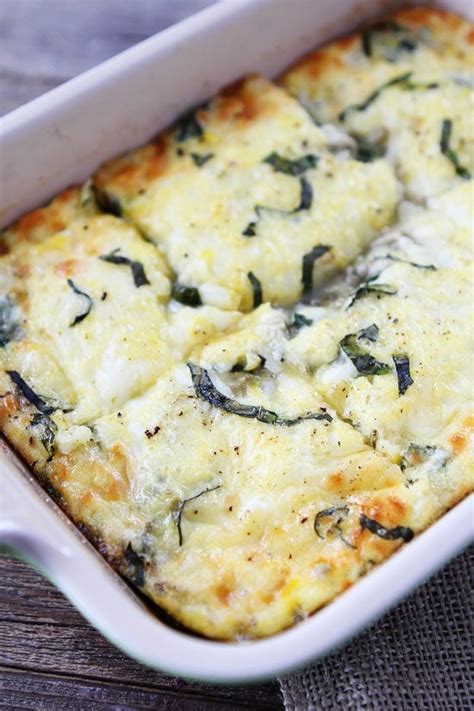 Maybe you would like to learn more about one of these? Spinach Artichoke Egg Casserole | Two Peas & Their Pod