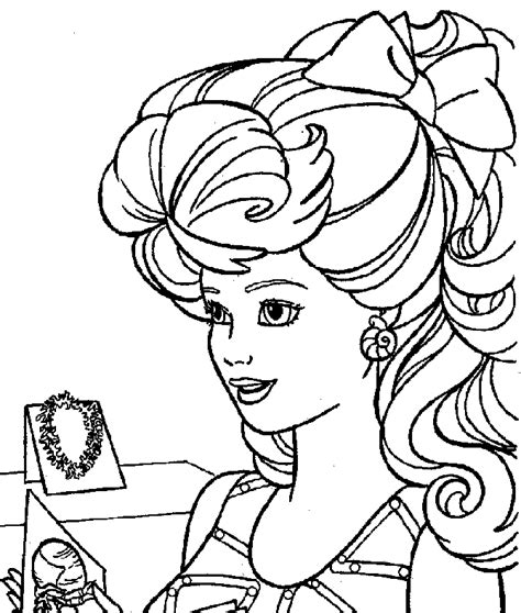 Added new barbie extra coloring pages. Kids-n-fun.com | 23 coloring pages of Barbie