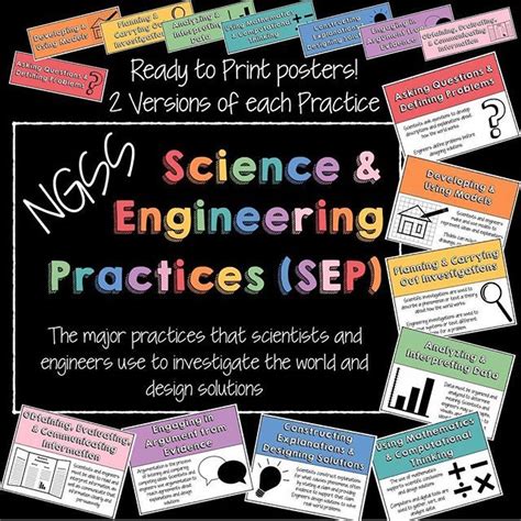 Need some ideas for how to teach your students the standards? Designed some NGSS Science and Engineering Practices ...