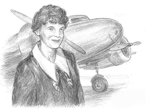 20 Free Print Amelia Earhart Aviation Coloring Pages Albyanngapiyanto