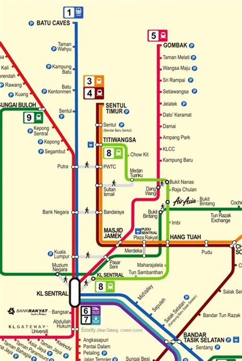 Putrajaya sentral station klia ekspress klia transit erl 2018. TBS to Kampung Batu KTM Komuter Train Schedule (Jadual) Price