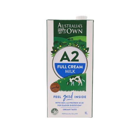 Australias Own Full Cream A2 Protein Milk 1l Lazada Ph