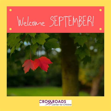 We Like To Welcome In Each New Month Happy September Everyone Make