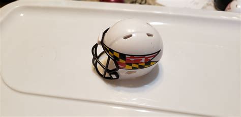 Maryland Terrapins Big 10 106 Pocket Pro Helmet Riddell Ebay