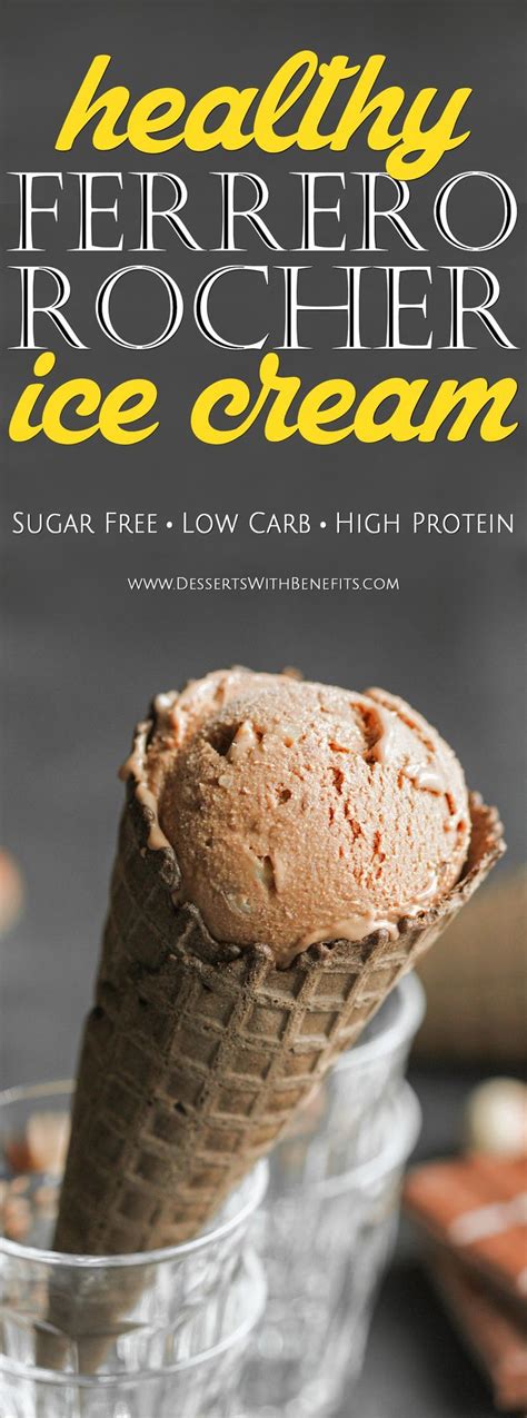 Low calorie ice creamthe coconut diaries. Healthy Ferrero Rocher Ice Cream | Recipe | Low calorie ...