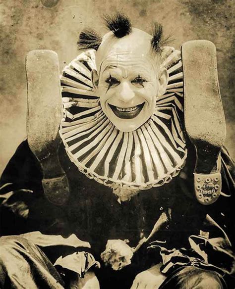 Creepy Clown Weird Vintage Photo Print Scary Strange Antique Etsy