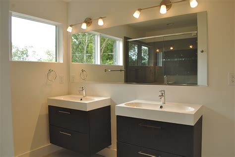 Is no one going to talk about the before picture? Ikea Bathroom Vanities: A bathroom of equals