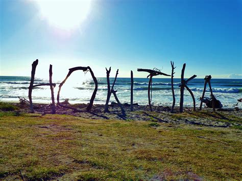 Beach chic coastal cottage home tour with breezy design | tour the casual, california home of breezy designs owner at foxhollowcottage.com. Hokitika Beach, New Zealand | Outdoor, Pictures, Outdoor decor