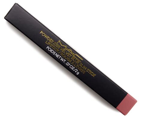 mac powder kiss velvet blur slim stick lipstick review and swatches