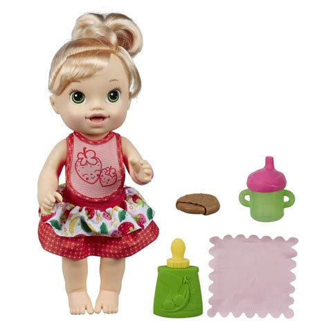 Baby Alive Doll Interactive Baby Alive Snack ‘n Spill Baby Blonde
