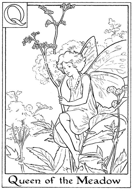 Pin On Faerie Coloring Pages