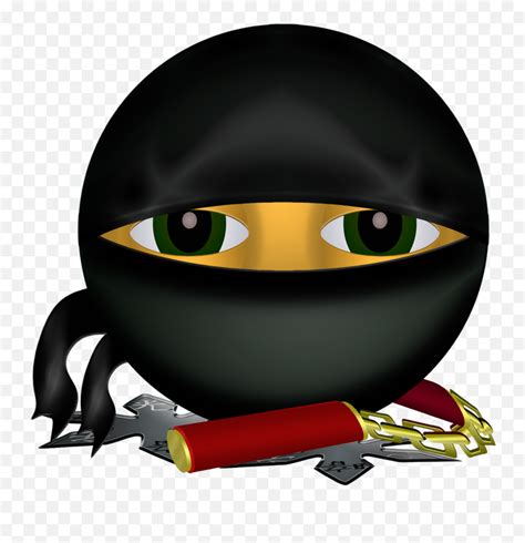 Graphic Ninja Smiley Free Vector Graphic On Pixabay Ninja Emoji