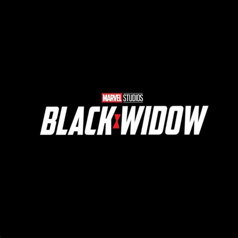 The Alleged Black Widow Logo Black Widow Movie Black Widow Marvel