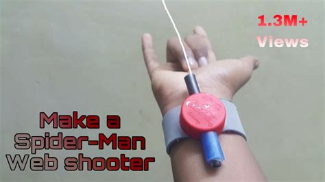 How To Make Spiderman Web Shooter Easyand Simplewebshooter Youtube