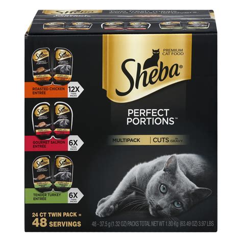 Save On Sheba Perfect Portions Wet Cat Food Cuts In Gravy Variety Pack