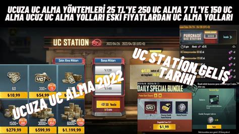 Uc Station Geli Tarihi Uc Tl Pubg Mobile Ucuza Uc Alma