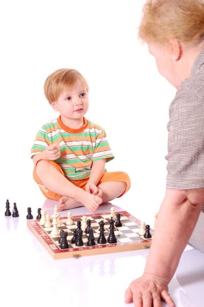 Kids Playing Chess — Stock Photo © Ilona75 6430107