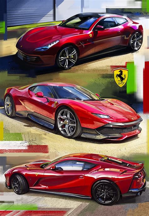 Hd Wallpaper Car Sports Car Ferrari Ferraria Gtc4 Lusso Aleksandr