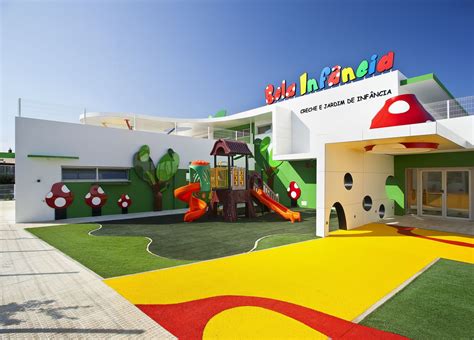 Creche Bela Infancia Daycare Design Kindergarten Design School