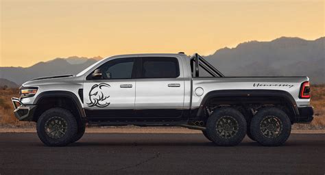 Hennesseys Mammoth 6×6 Is A Six Wheeled Ram Trx With A 1200 Hp