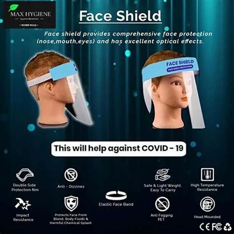 Face Shields At Rs 36piece Face Shield Id 22359459748