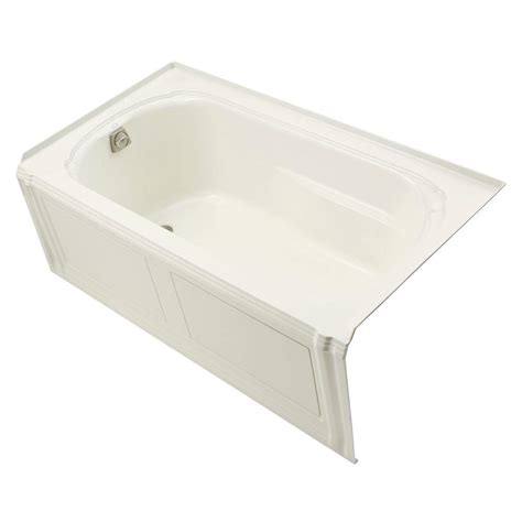 You may not be able to see the stopper itself when looking at the drain. Bootz Industries Aloha 5 ft. Left-Hand Drain Soaking Tub ...