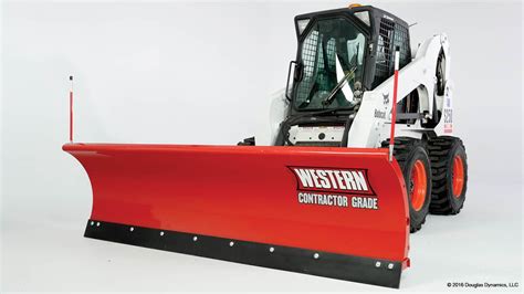 Skid Steer Snow Plows Pile Driver Pro Plus And Prodigy Western