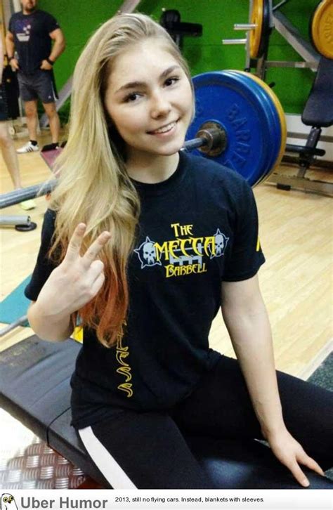 15 Year Old Maryana Naumova Can Bench Press 320 Pounds Funny Pictures
