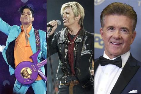 Celebrity Deaths Of 2016 Remembering The Famous Names Lost This Year