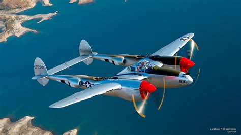 Lockheed P 38 Lightning Transporte Fondo De Pantalla Hd Wallpaperbetter