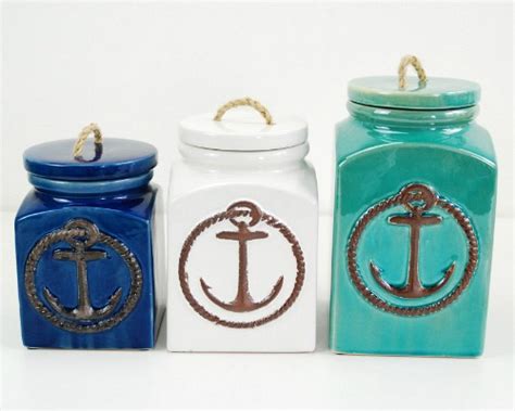 Coastal Apothecary Jars Glass Jars And Storage Canisters For Kitchen
