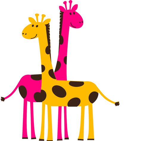 Cartoon Baby Giraffes Clipart Best